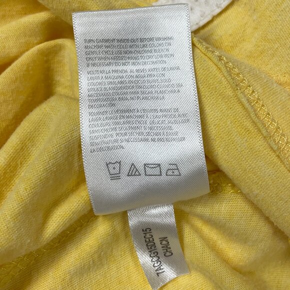 University of Michigan Yellow T-shirt Girls Large 10-12 - Picture 10 of 10